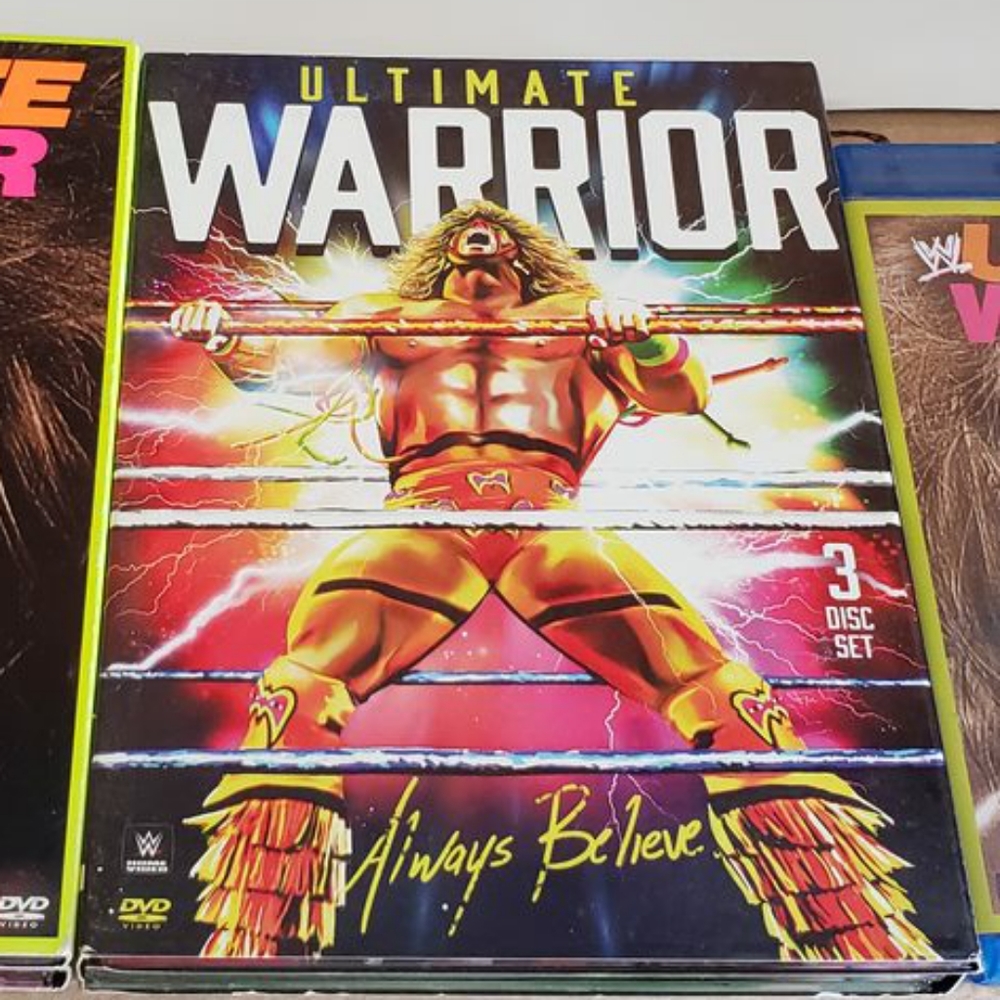 🔥📀 "ULTIMATE WARRIOR" DVD SET